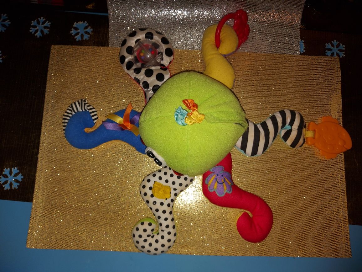 FISHER PRICE Duża sensoryczna ośmiornica światło dźwięk 9M+