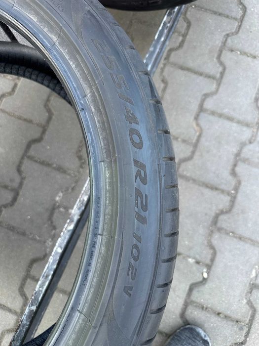 255/40r21 Pirelli P Zero KOMPLET jak nowe