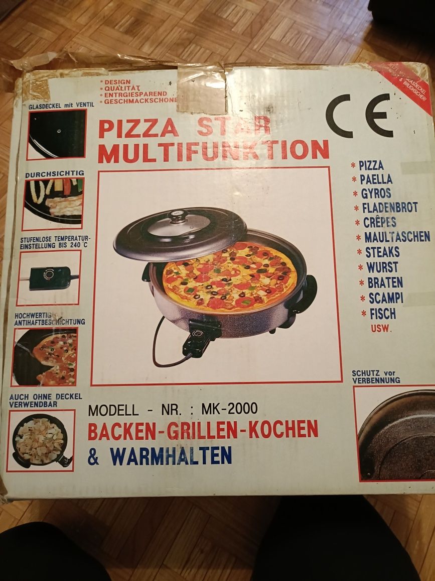 Elektryczna patelnia do pizzy