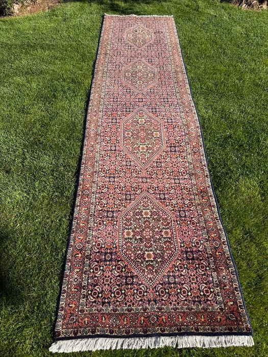 Dywan Chodnik Perski Wełniany R. Tkany Iran Bidjar 320x82 gal. 12 tys