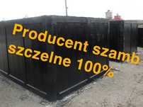 Szambo szamba betonowe zbiornik na deszczówkę z Aprobatą Techniczną