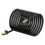 Baseus Speed Seven szybki kabel sieciowy RJ45 10Gbps 30m czarny