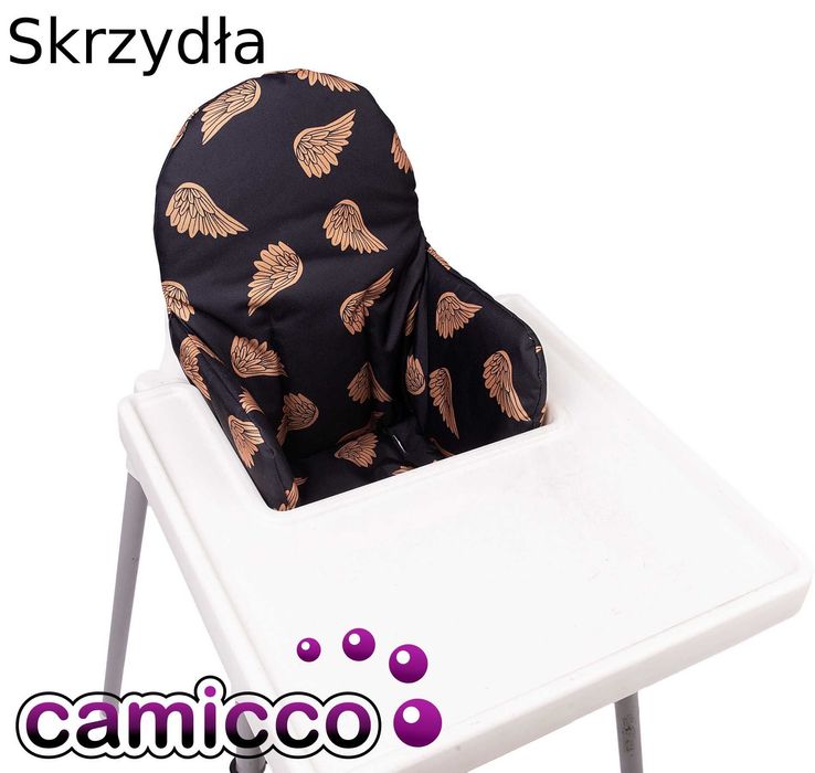 WKŁADKA krzesełka do karmienia IKEA ANTILOP Piccolo krzesło WYPEŁNIENI