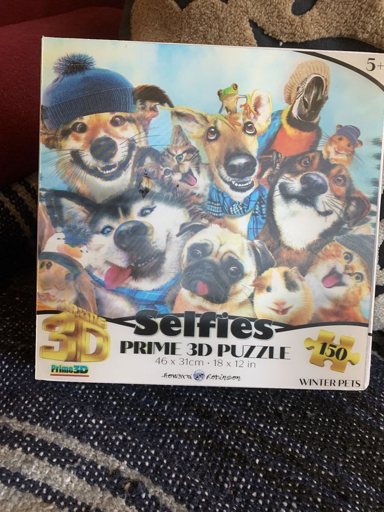 Пазли 3D вік 5+,