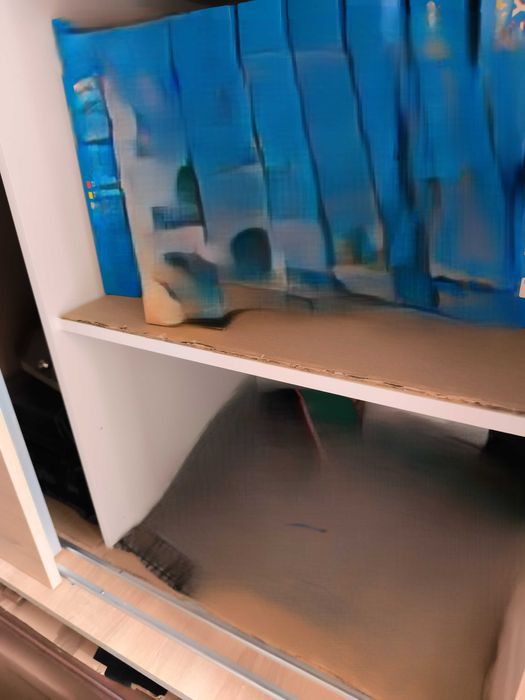 Szafa przesuwna 2-dzwiowa 150 x 205 CM dąb sonoma garderoba do sypialn