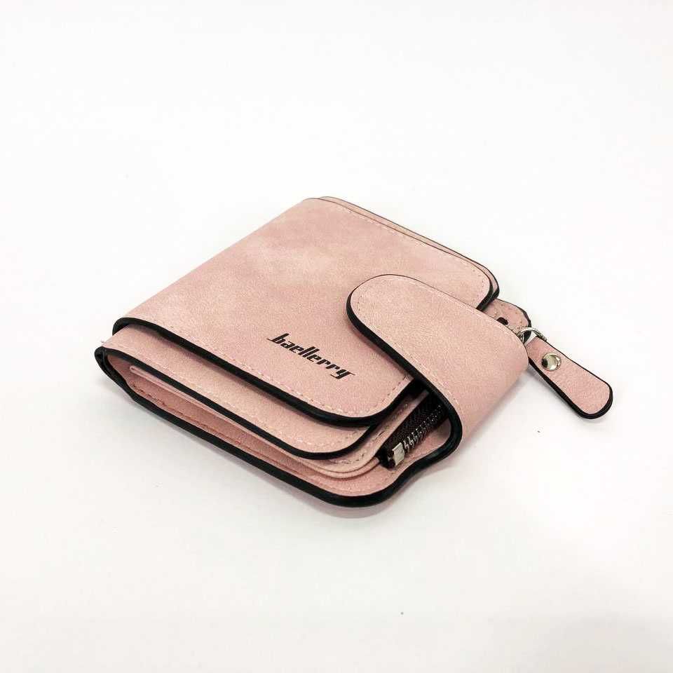 Жіночий невеликий гаманець клатч рожевий.