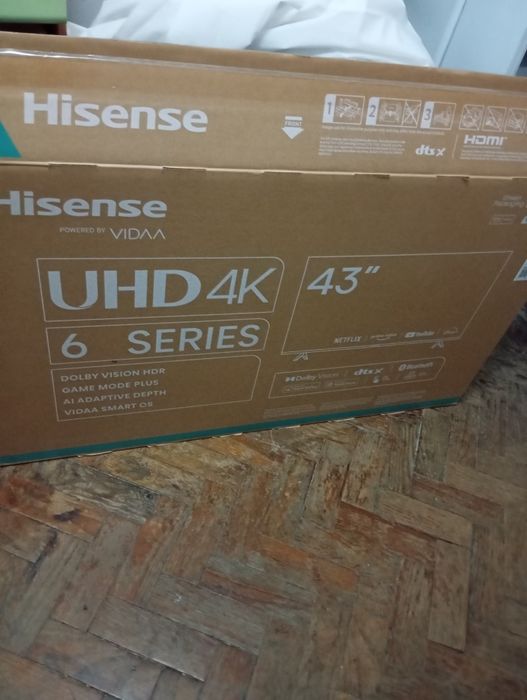 Smart TV hisense 43'
