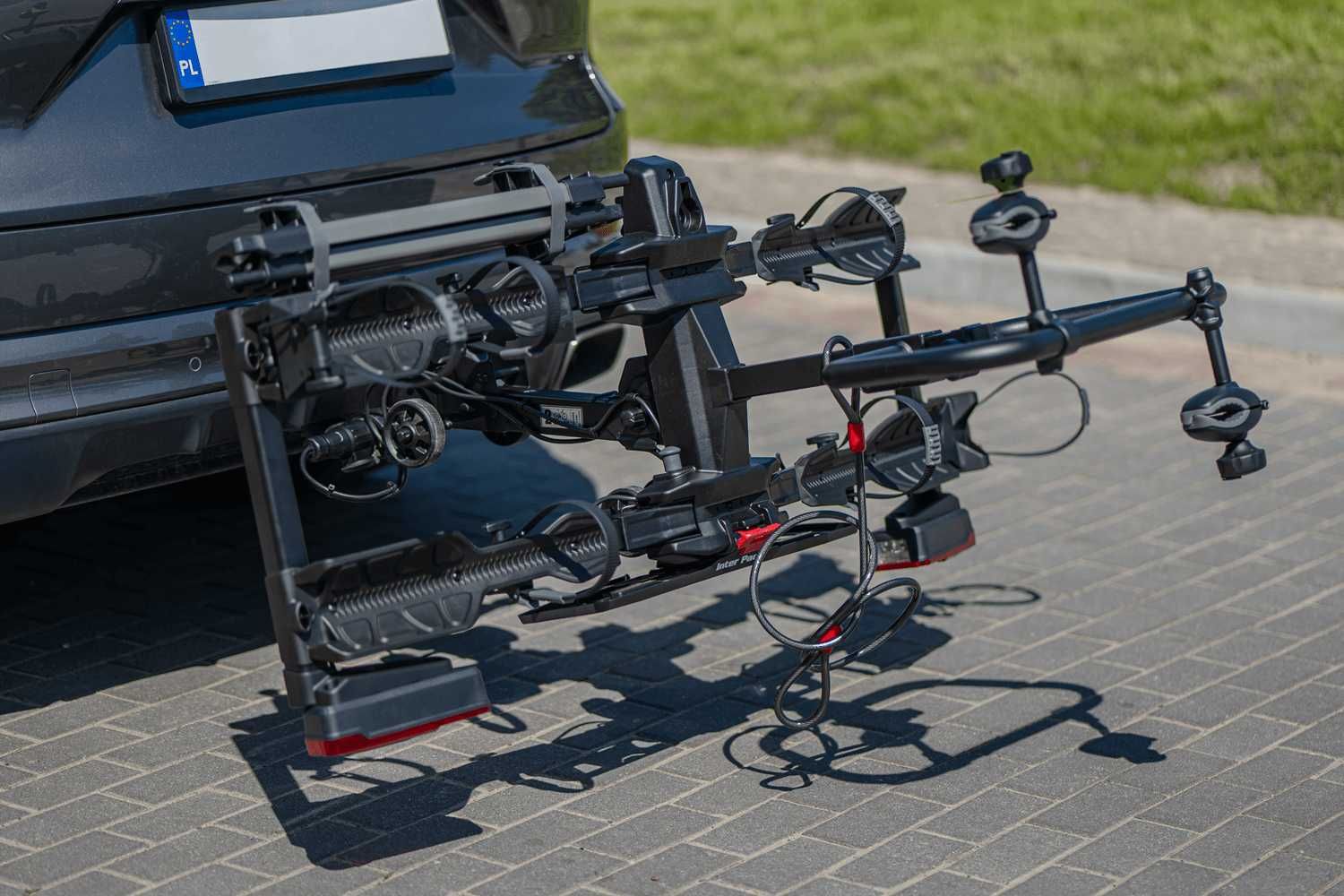 Inter Pack Spider 2E PRO bagażnik rowerowy na hak 2 rowery elektryczne