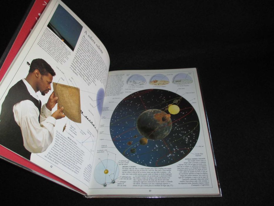 Livro Astronomia Kristen Lippincott Enciclopédia Visual Ciência