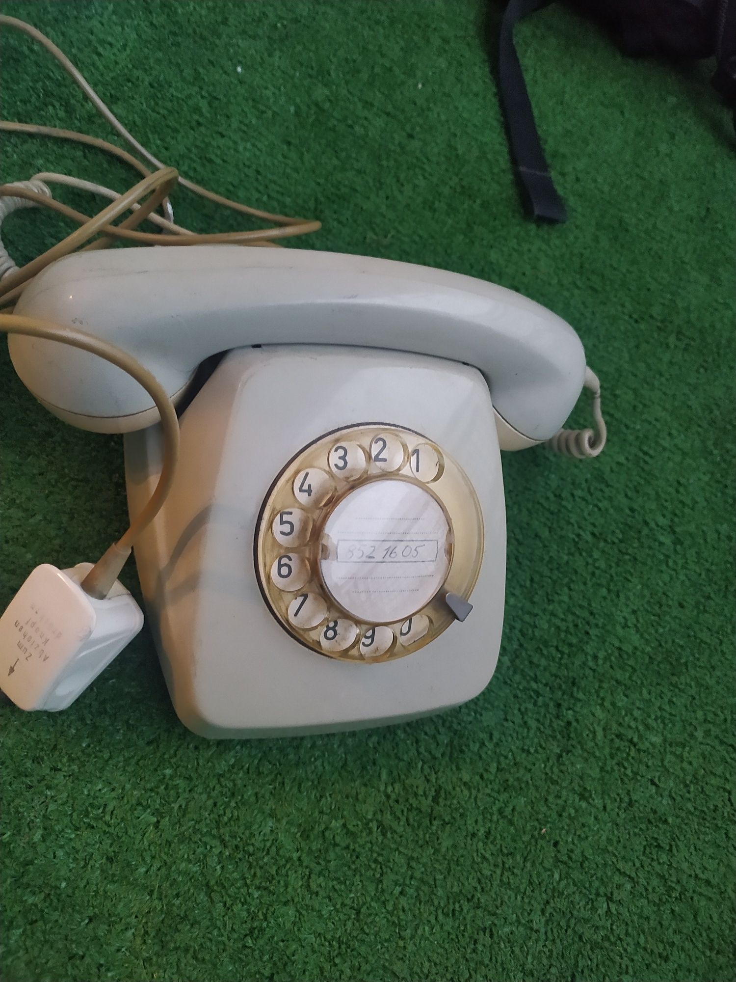 Telefon tarczowy PRL