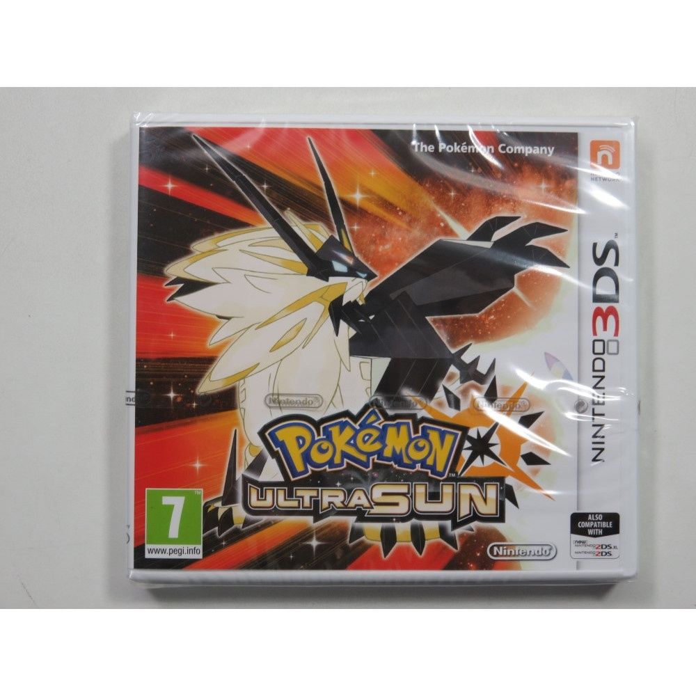 Pokemon Ultra Sun Nintendo 3DS N3DS Gra PAL UK Nowa Folia Inwestycja