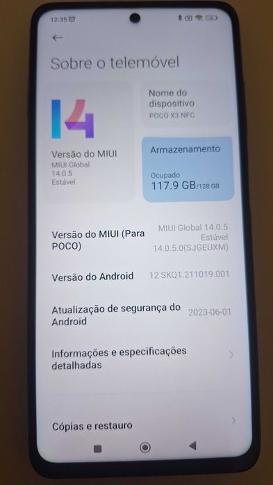 Smartphone POCO X3 NFC