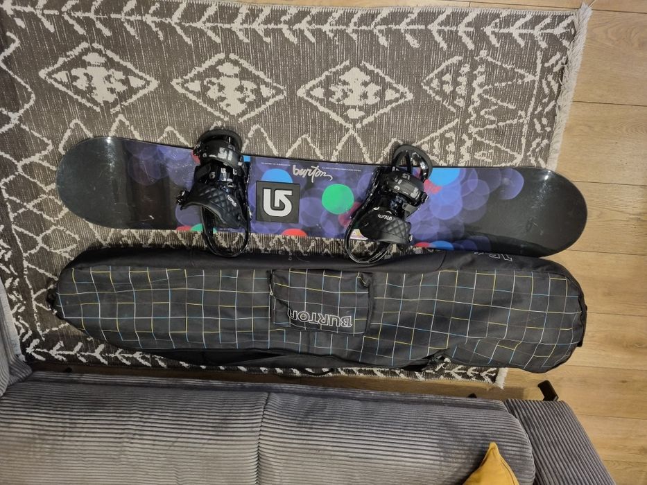 Deska Burton Feather , wiązania Stiletto