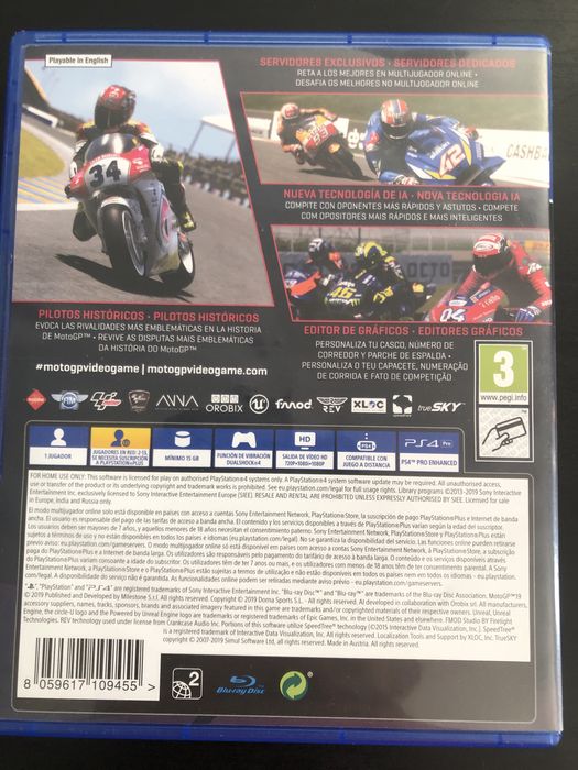 MotoGP/19 Playstation 4