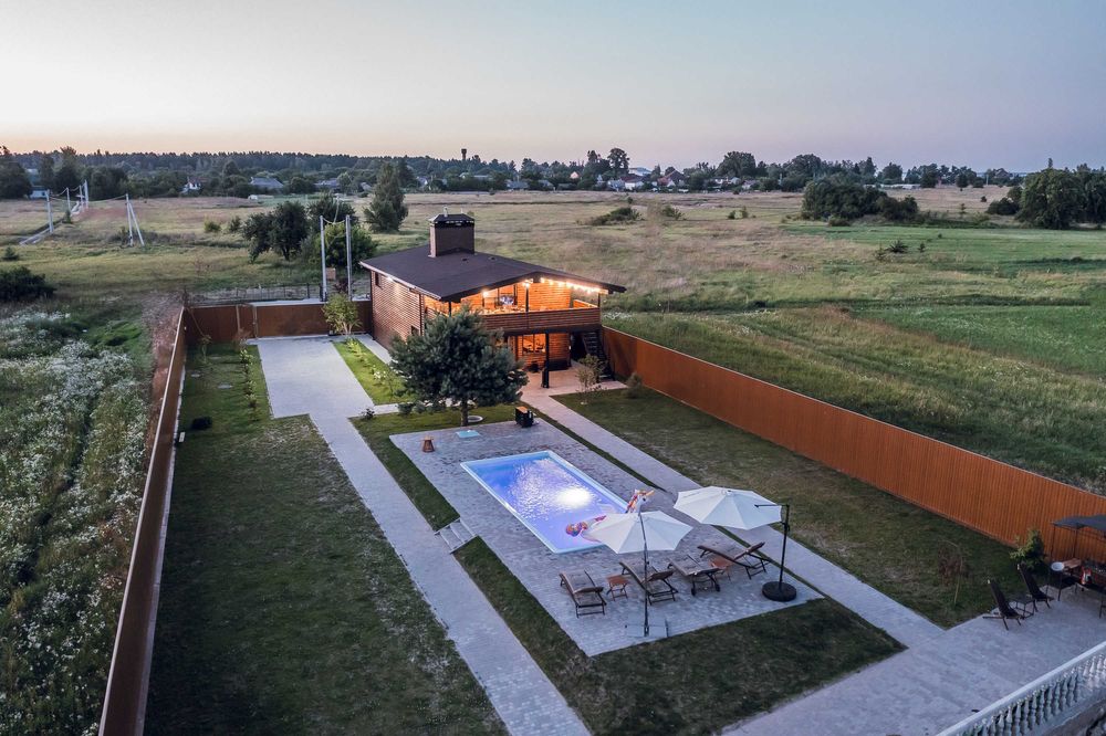 Будинок на березі Дінпра, лазня, баня на дровах, 5 кімнат, подобово