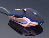 ZUOYA MMR5 Silver gray mysz gamingowa 8D 3200DPI