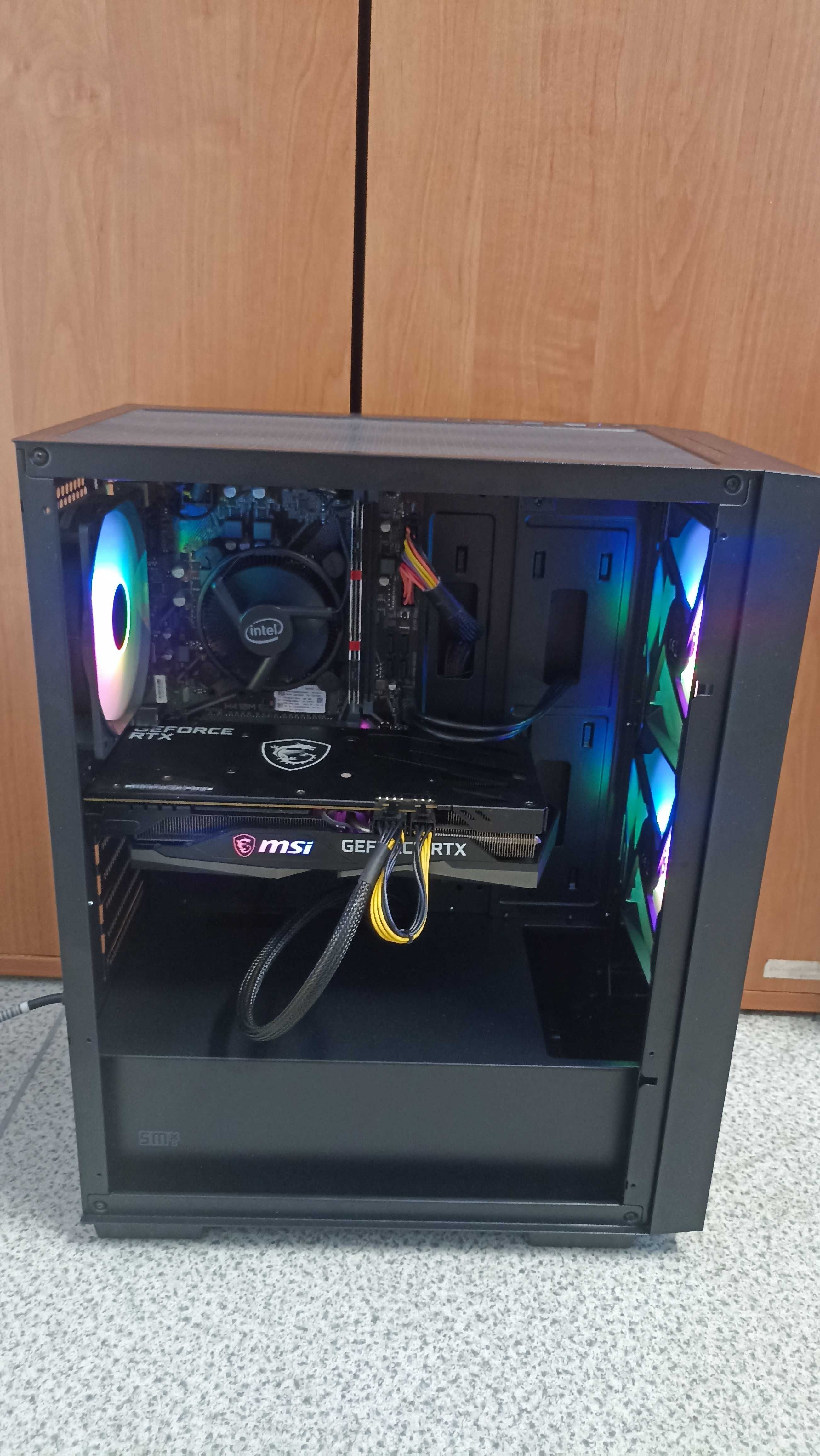 Komputer z RTX 3060Ti 8GB * i5-10600 * M.2 512GB * RAM 16GB DDR4 * W11