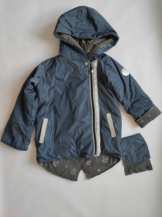 Miapka kurtka parka zimowa r. 110/116