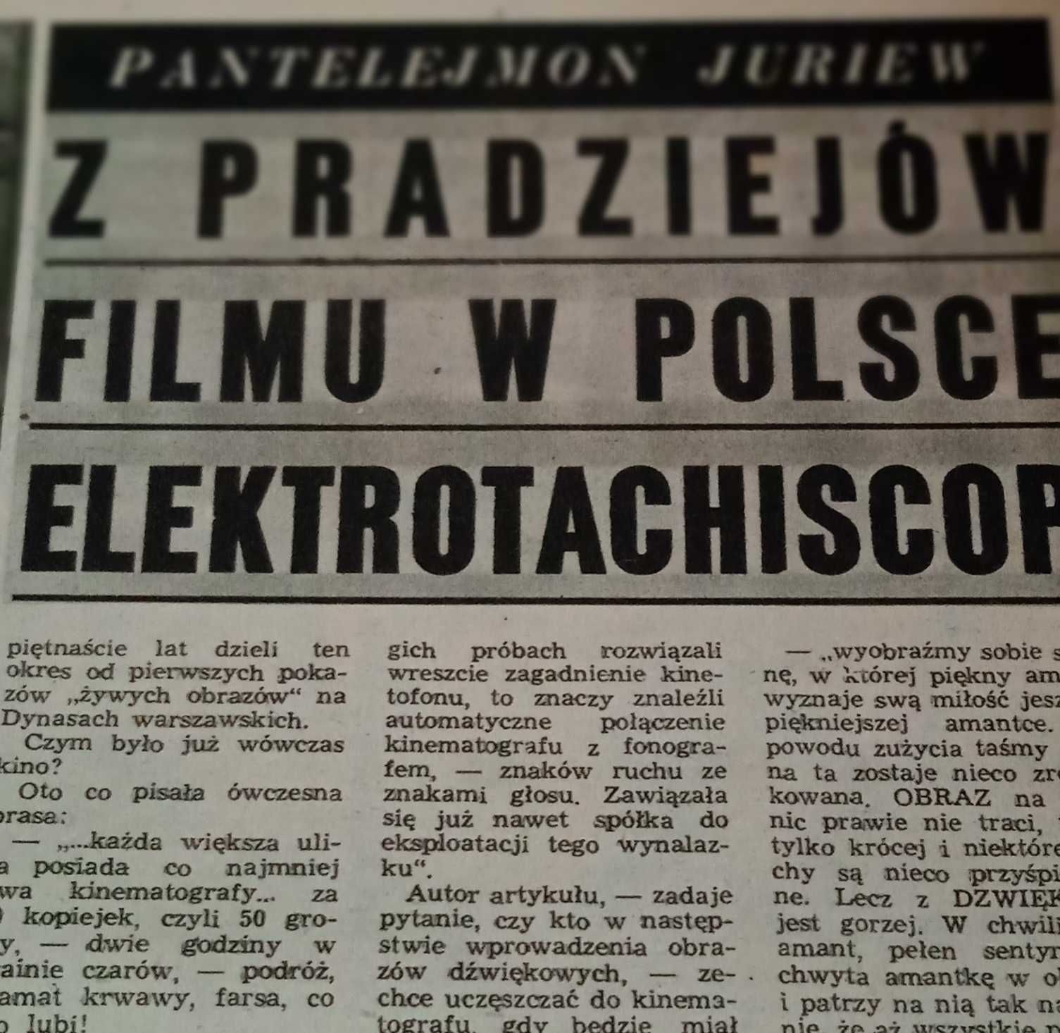 Ekran nr 11 z dnia 23 czerwca 1957 roku Rok I