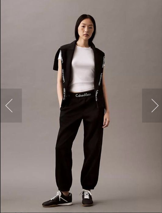 Спортивні штани джогери Calvin Klein на флісі