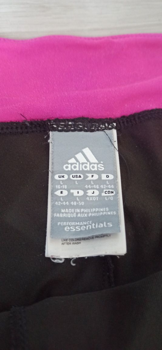 Legginsy rybaczki Adidas L