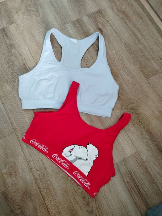 Top sportowy damski 2 sztuki