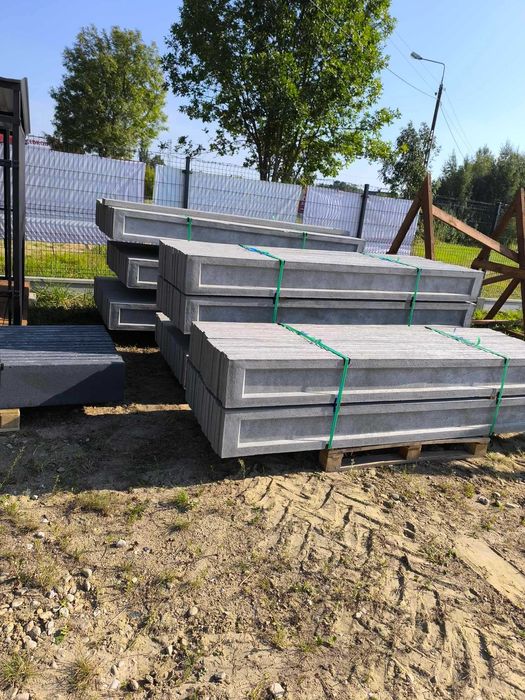 Podmurówka betonowa/Panel ogrodzeniowy GRAFIT