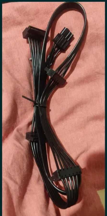 Кабель модульный блока питания переходник CPU SATA MOLEX PCI-E кабеля