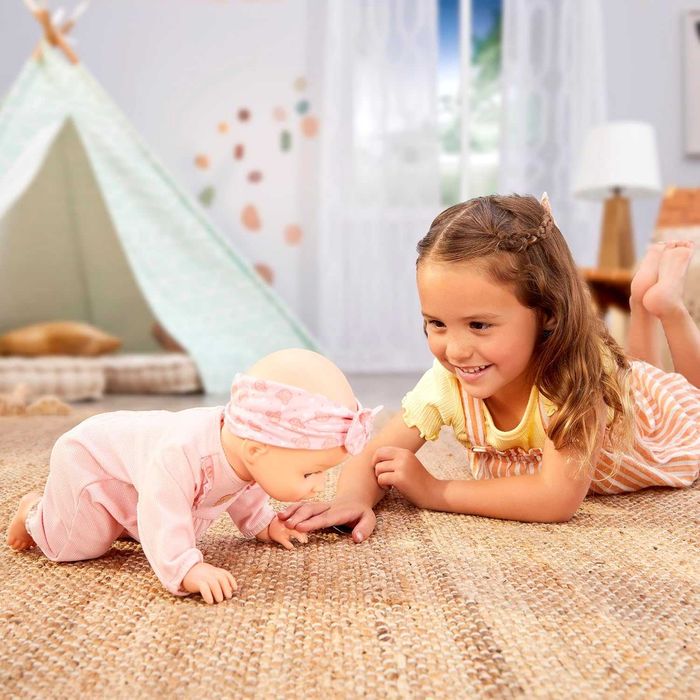 Інтерактивна лялька Бебі Анабель повзає звук Baby Annabell