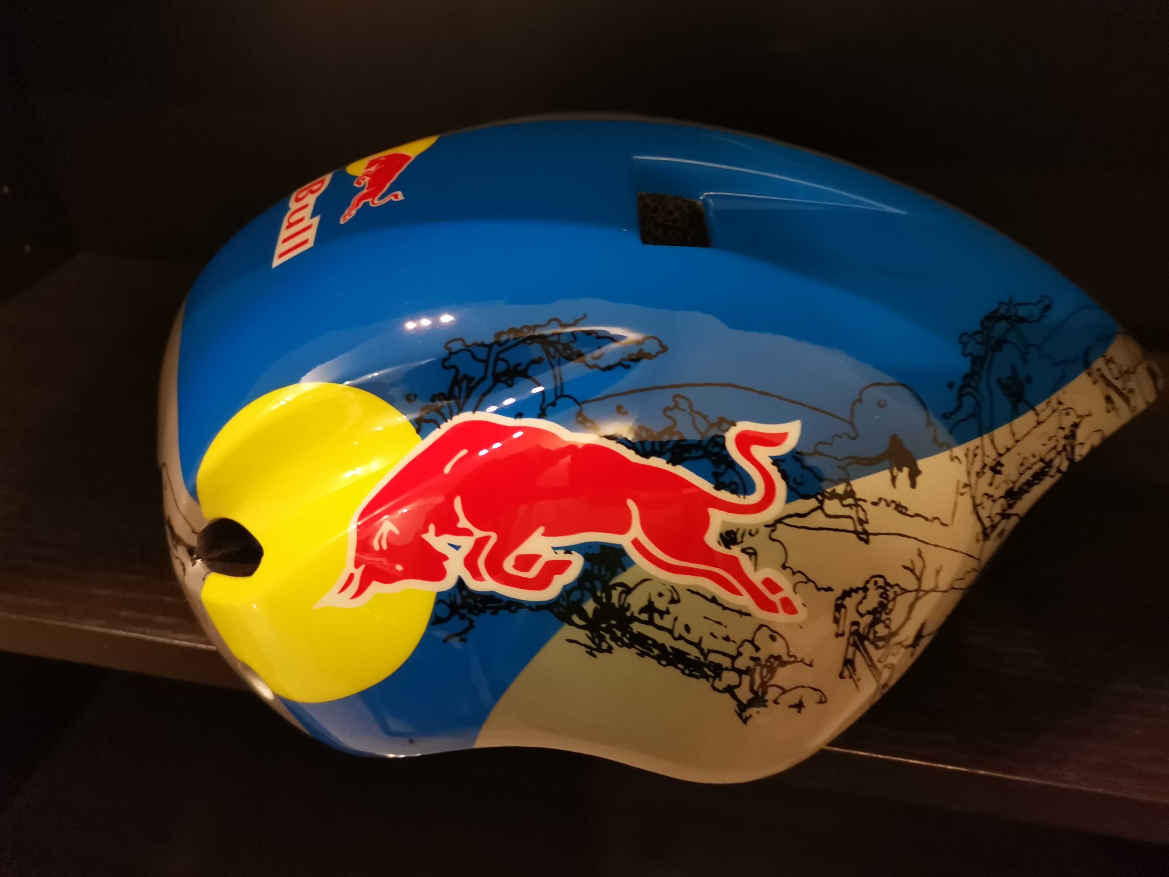 kask szosowy-triathlonowy aero Nowy Red Bull