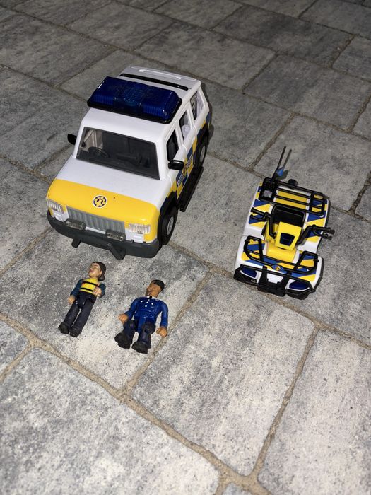 Zestaw policji strażak sam