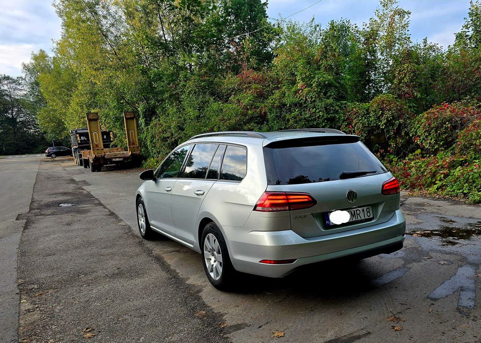 VW Golf 2019r 1.6TDi Salon PL. ASO, 2kpl kół, Faktura Vat 23%. Ładny