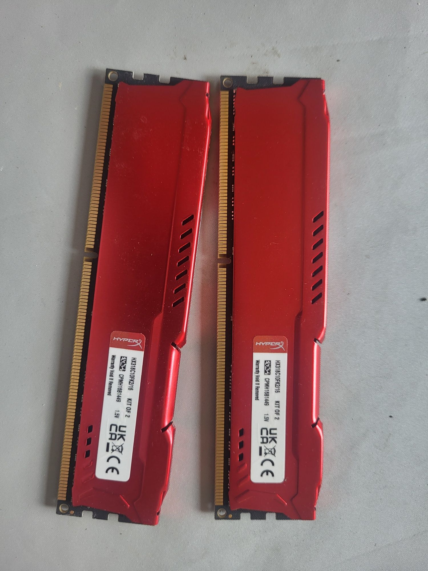 Sprzedam HyperX fury DDR3 2x 8GB (Ze zdjecia)