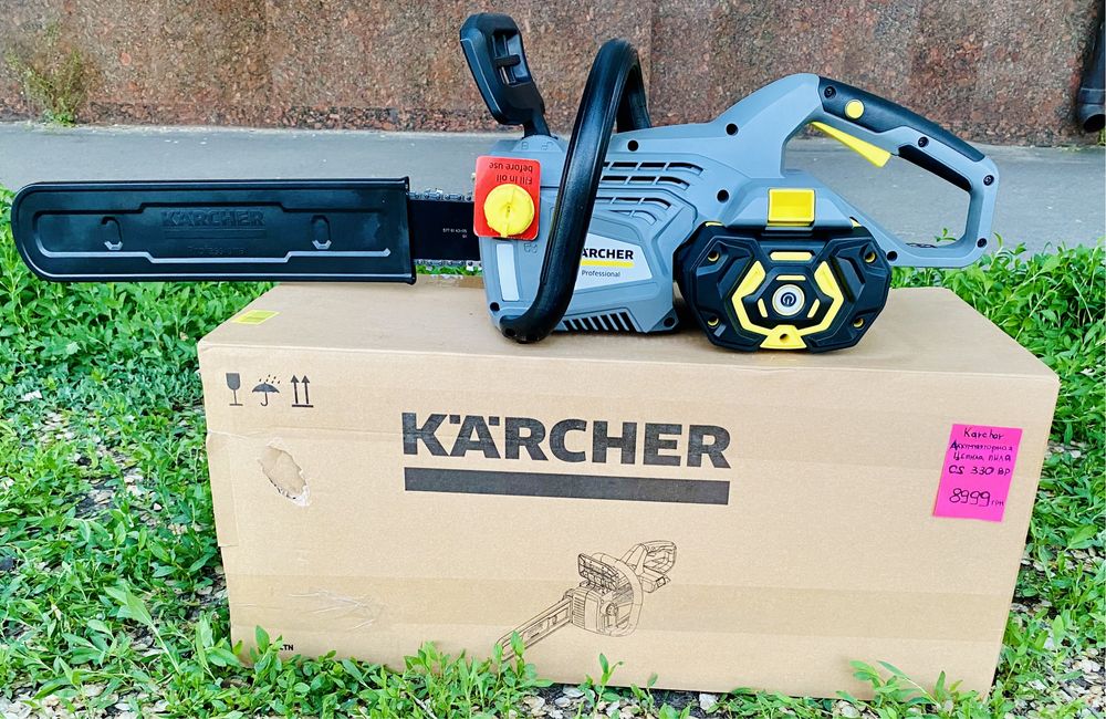 Аккумуляторная цепная пила Karcher CS 330 Bp ПРОФ. Новая, гарантия!