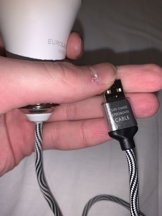 Лампочка на USB с проводом
