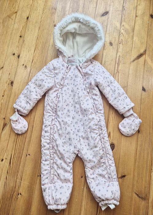 Kombinezon zimowy dla dziewczynki 98