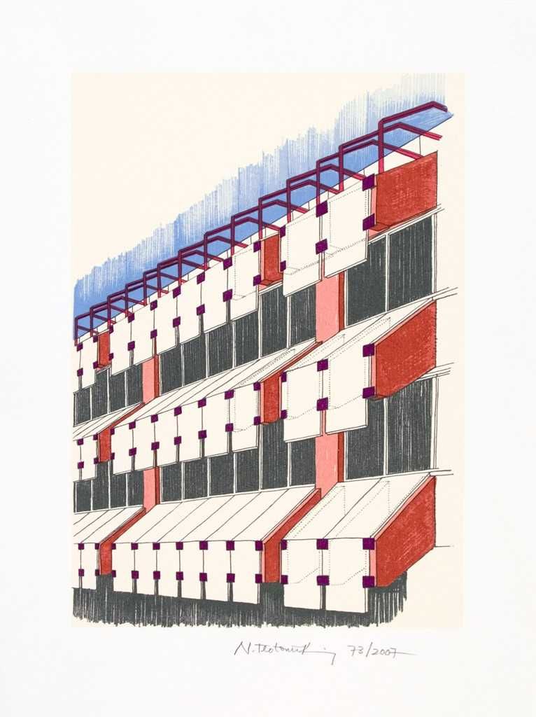 Serigrafia (Centro de) "Desenhos de Arquitetura" Nuno Teotónio Pereira