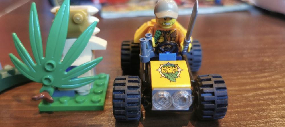 Lego city policja bagienna, straż pożarna oraz adventure