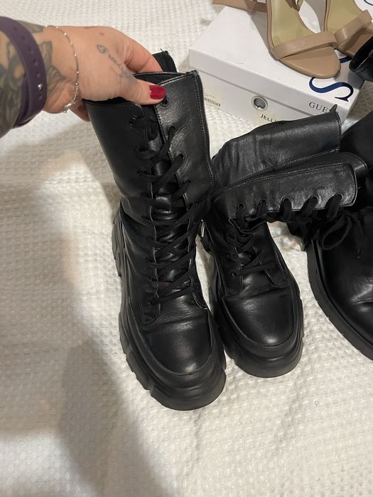 Продам ботинки зара на платформе Zara