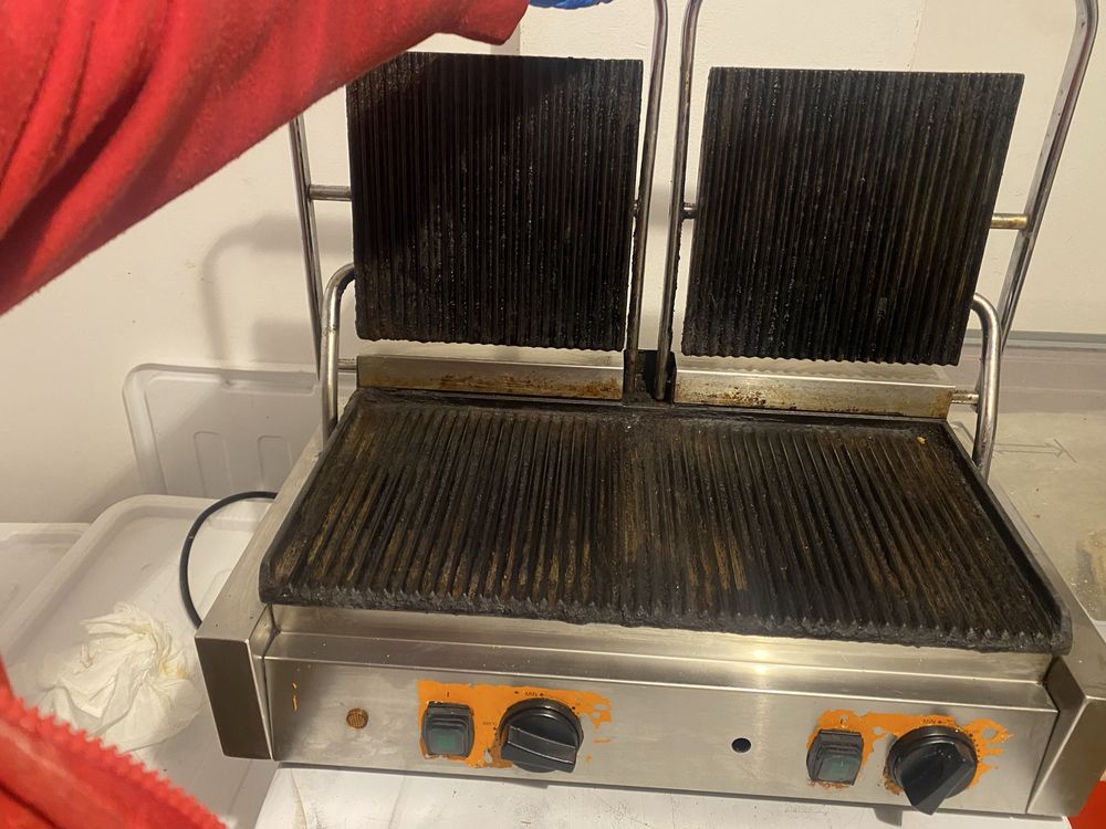 Kontaktrowy grill podwojny