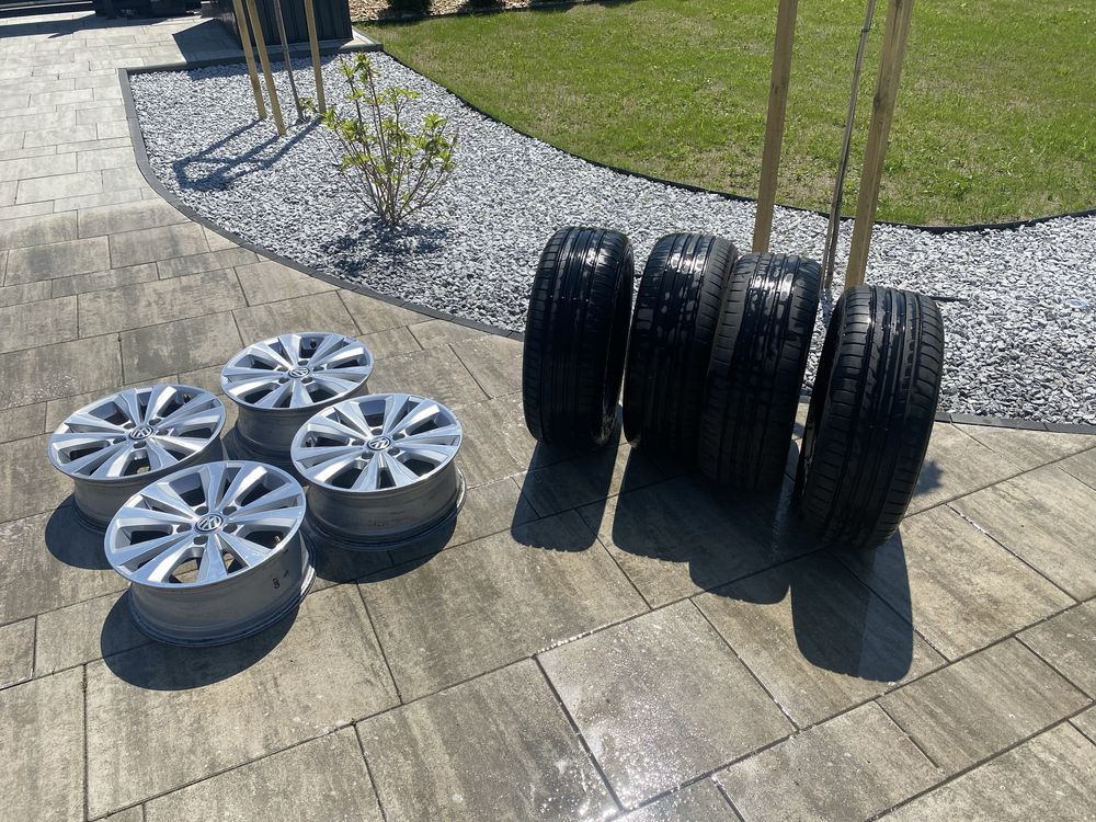 Alufelgi volkswagen r16 z golfa 7