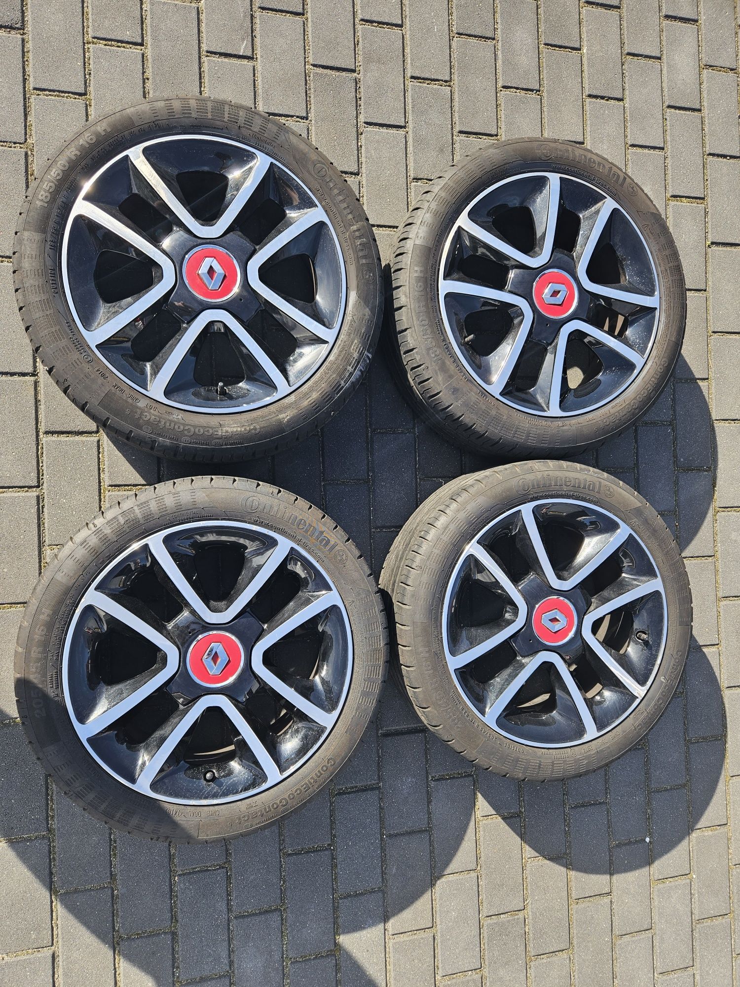 Alufelgi 16 Koła Renault Twingo GT 4x100 lato