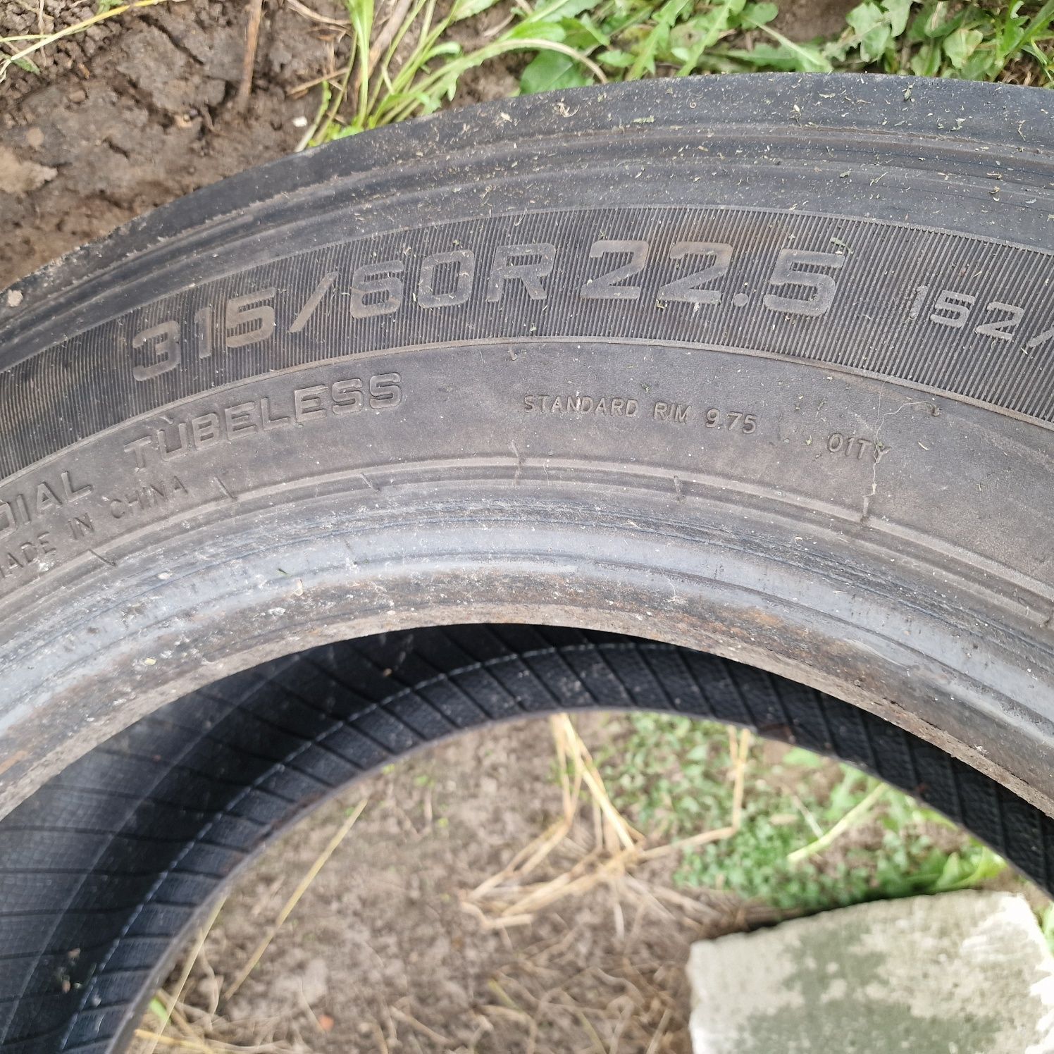 Opona 315/60 R22.5 triangle oś wleczona