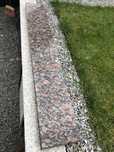 Parapet granitowy  140 x20 x5