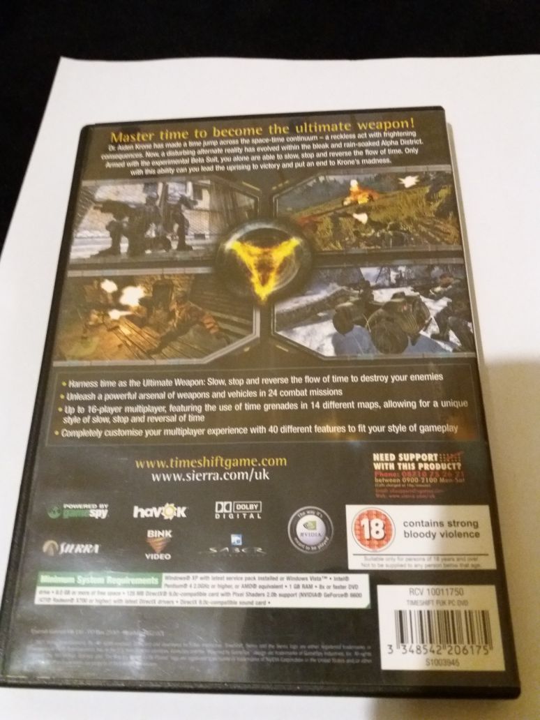 Gra PC Timeshift
