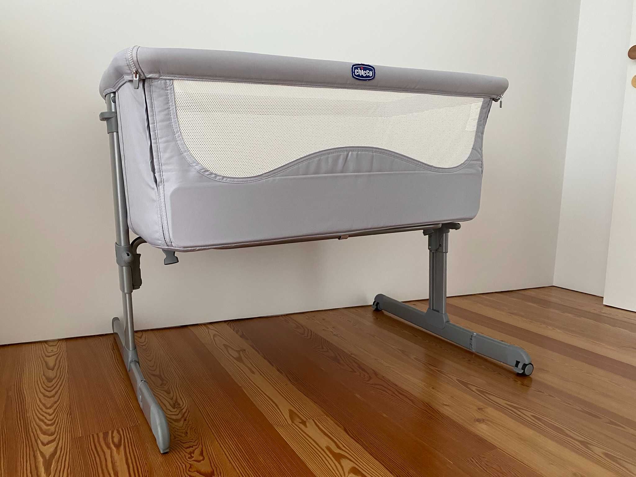 Vendo Berço Next 2 Me Light Grey Usado