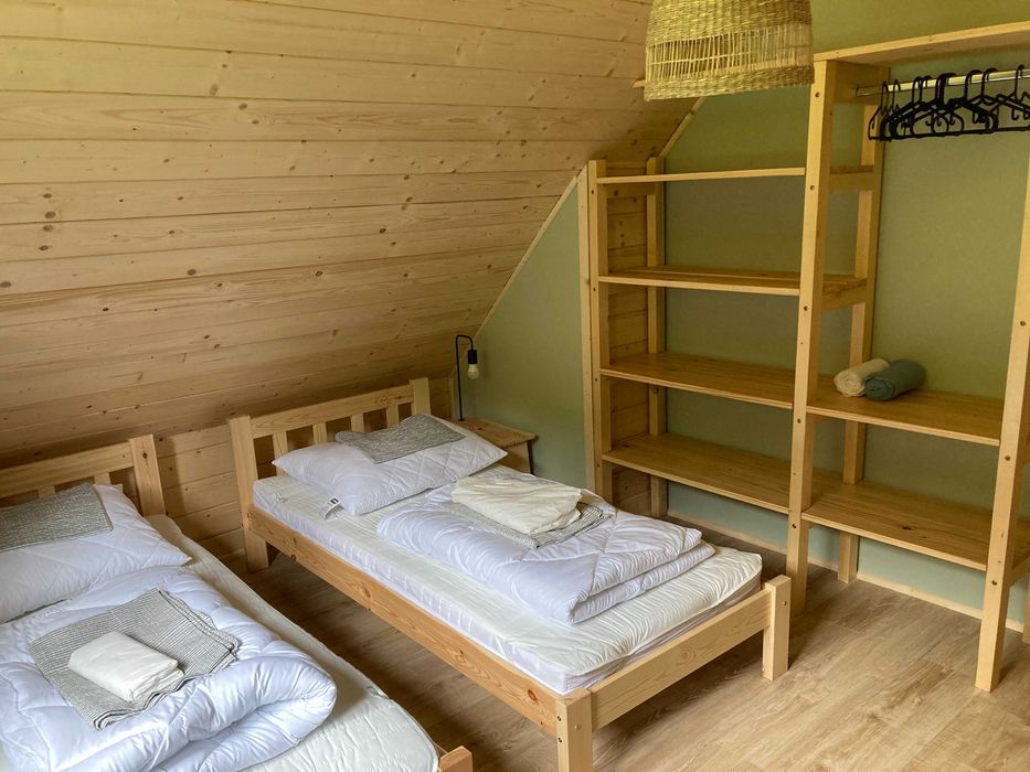 Modrzewiowy domek w górach, Beskid Żywiecki – „Bułkowisko“