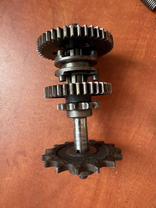 Skrzynia biegów tryby wałki Simson SR2 org DDR komplet wysyłka