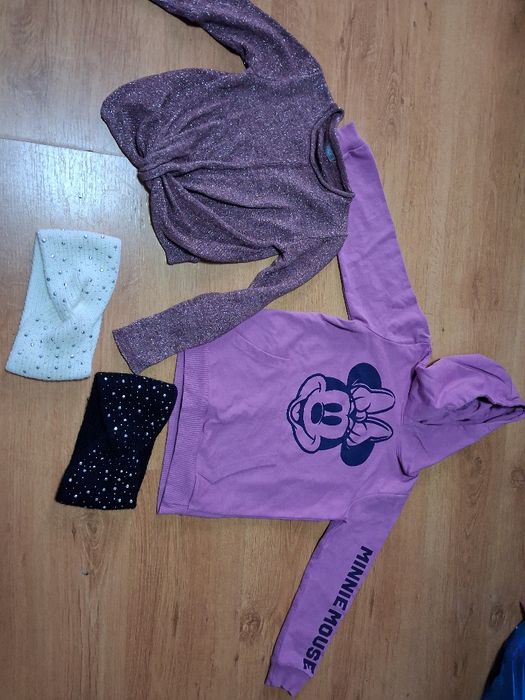 Zestaw ubrań dla dziewczynki r.128