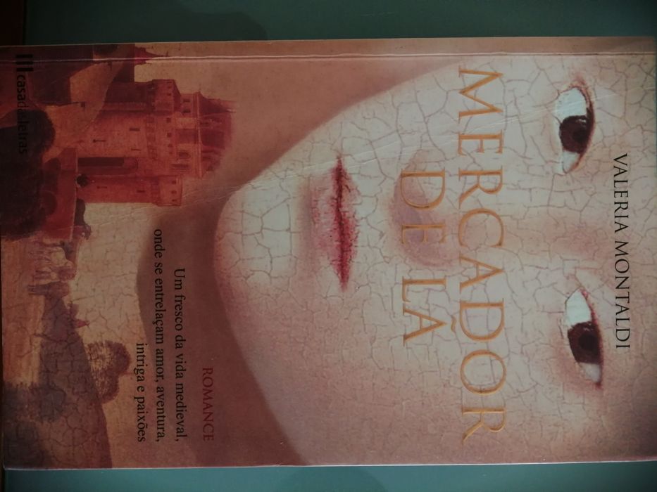 Mercador de Lã	de Valeria Montaldi 	400 paginas Como novo*